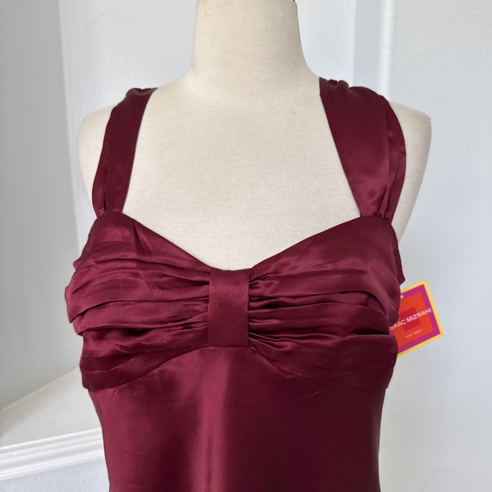 Isaac Mizrahi Top Womens L Silk Babydoll Romantic Luxury‎ - Picture 3 of 13